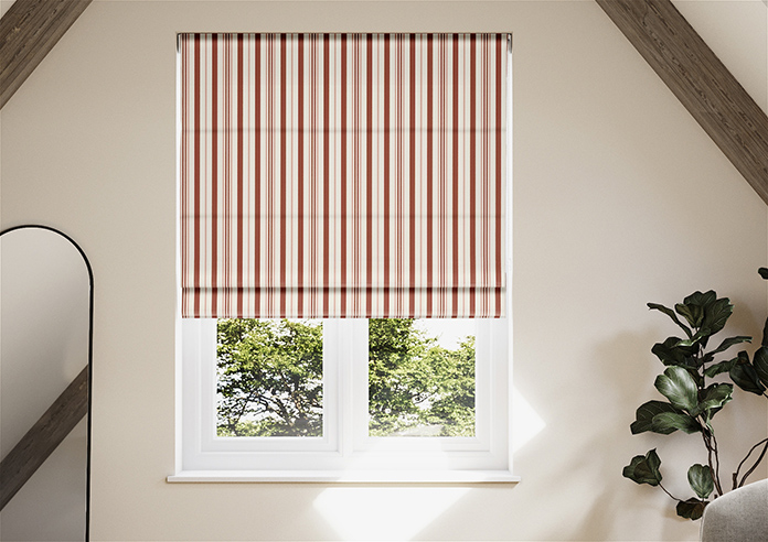 The British Stripe Co. George, Bristol No.1 - Twist&Fit Roman Blind - Image 3